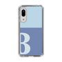 Slim Protection Case［ Original - initial two tone - B blue ］