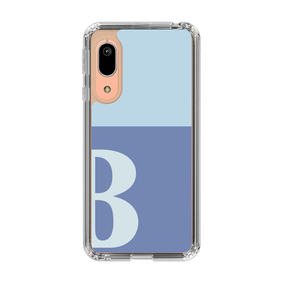 Slim Protection Case［ Original - initial two tone - B blue ］