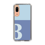 Slim Protection Case［ Original - initial two tone - B blue ］