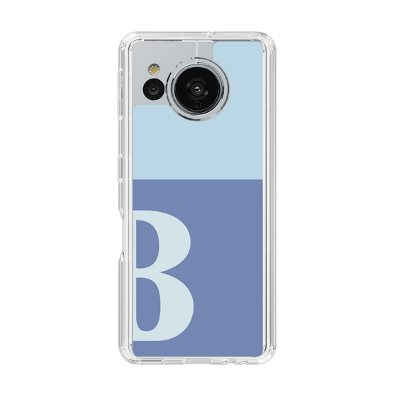 Slim Protection Case［ Original - initial two tone - B blue ］