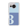 Slim Protection Case［ Original - initial two tone - B blue ］