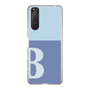 Slim Protection Case［ Original - initial two tone - B blue ］