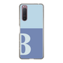 Slim Protection Case［ Original - initial two tone - B blue ］