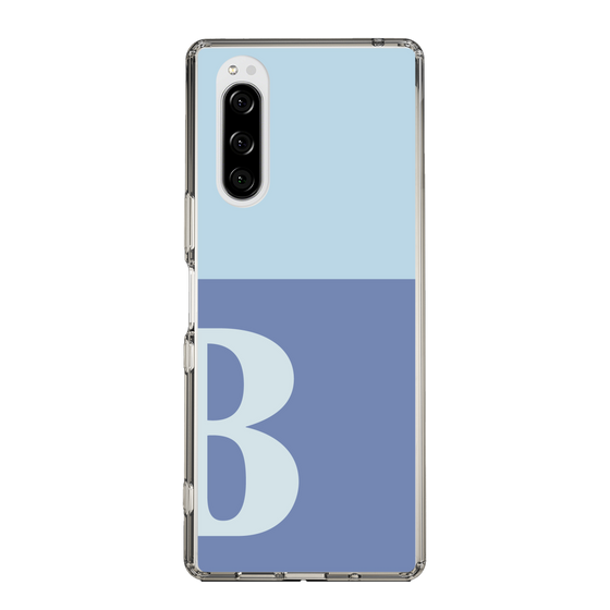 Slim Protection Case［ Original - initial two tone - B blue ］