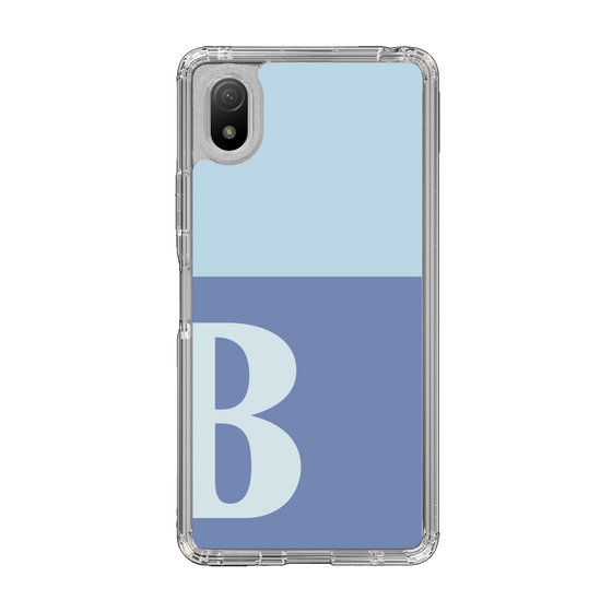 Slim Protection Case［ Original - initial two tone - B blue ］