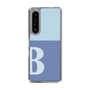 Slim Protection Case［ Original - initial two tone - B blue ］