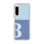 Slim Protection Case［ Original - initial two tone - B blue ］