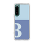 Slim Protection Case［ Original - initial two tone - B blue ］