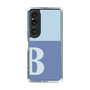 Slim Protection Case［ Original - initial two tone - B blue ］