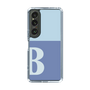 Slim Protection Case［ Original - initial two tone - B blue ］