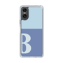 Slim Protection Case［ Original - initial two tone - B blue ］