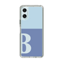 Slim Protection Case［ Original - initial two tone - B blue ］