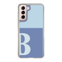 Slim Protection Case［ Original - initial two tone - B blue ］