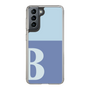 Slim Protection Case［ Original - initial two tone - B blue ］