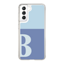 Slim Protection Case［ Original - initial two tone - B blue ］