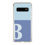 Slim Protection Case［ Original - initial two tone - B blue ］