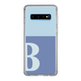 Slim Protection Case［ Original - initial two tone - B blue ］