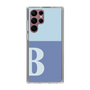 Slim Protection Case［ Original - initial two tone - B blue ］
