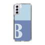 Slim Protection Case［ Original - initial two tone - B blue ］