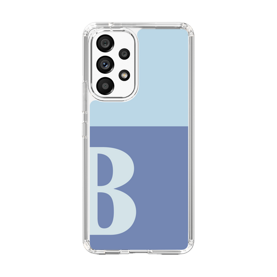 Slim Protection Case［ Original - initial two tone - B blue ］