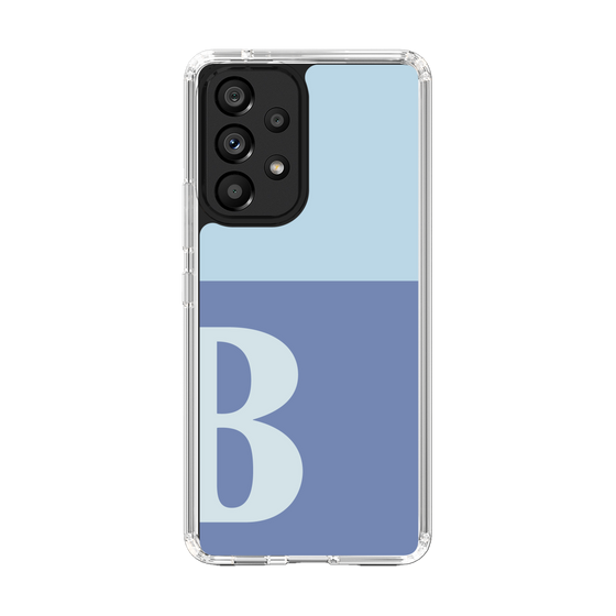 Slim Protection Case［ Original - initial two tone - B blue ］