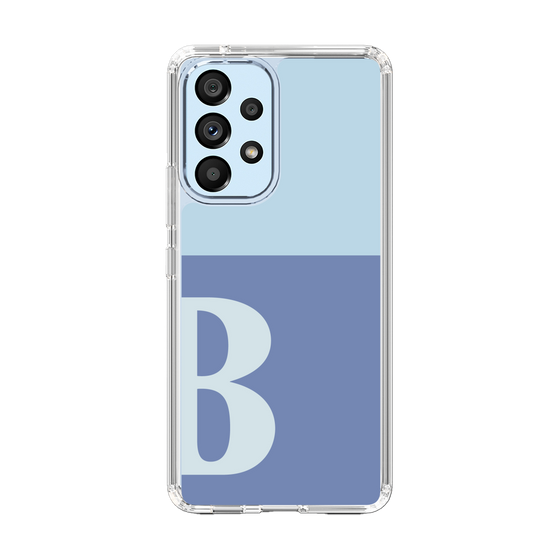 Slim Protection Case［ Original - initial two tone - B blue ］