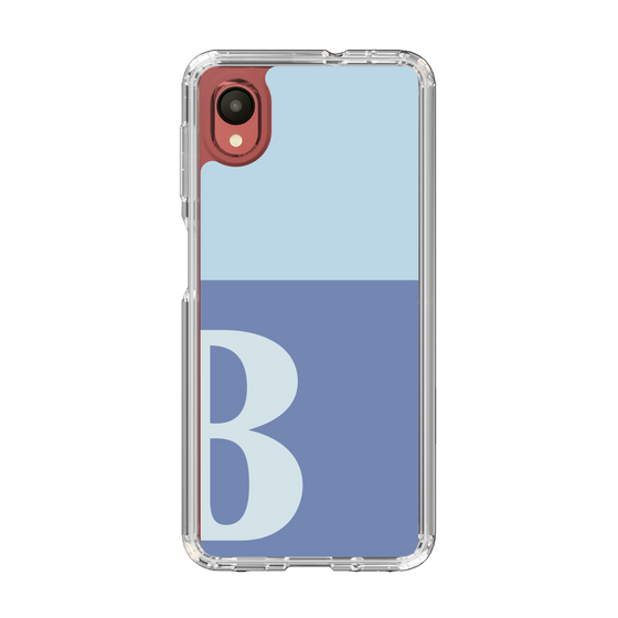Slim Protection Case［ Original - initial two tone - B blue ］