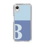 Slim Protection Case［ Original - initial two tone - B blue ］