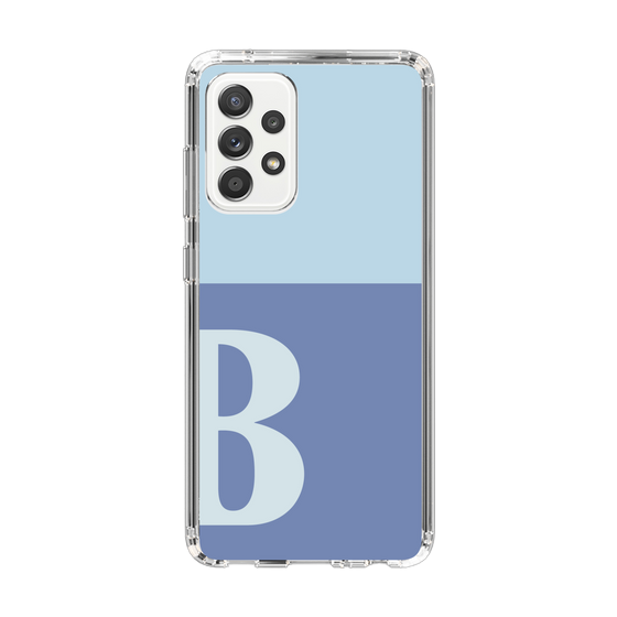 Slim Protection Case［ Original - initial two tone - B blue ］