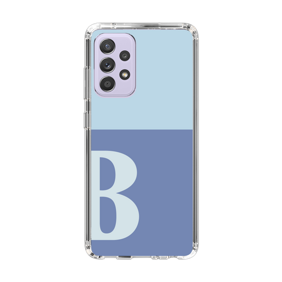 Slim Protection Case［ Original - initial two tone - B blue ］