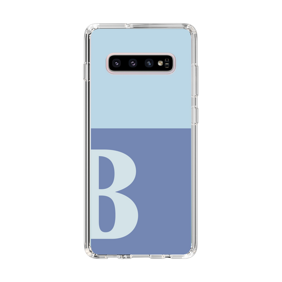 Slim Protection Case［ Original - initial two tone - B blue ］