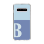 Slim Protection Case［ Original - initial two tone - B blue ］
