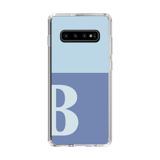 Slim Protection Case［ Original - initial two tone - B blue ］