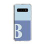 Slim Protection Case［ Original - initial two tone - B blue ］