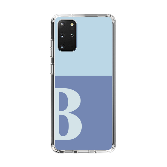 Slim Protection Case［ Original - initial two tone - B blue ］