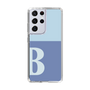 Slim Protection Case［ Original - initial two tone - B blue ］