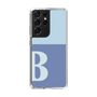 Slim Protection Case［ Original - initial two tone - B blue ］
