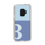 Slim Protection Case［ Original - initial two tone - B blue ］