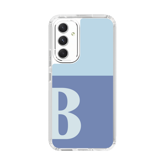 Slim Protection Case［ Original - initial two tone - B blue ］