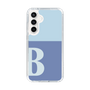 Slim Protection Case［ Original - initial two tone - B blue ］