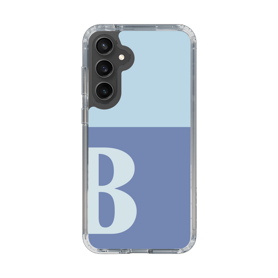 Slim Protection Case［ Original - initial two tone - B blue ］