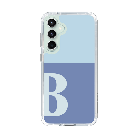 Slim Protection Case［ Original - initial two tone - B blue ］