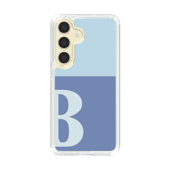 Slim Protection Case［ Original - initial two tone - B blue ］