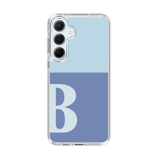 Slim Protection Case［ オリジナル - initial two tone - B blue ］