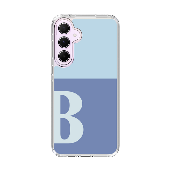 Slim Protection Case［ オリジナル - initial two tone - B blue ］