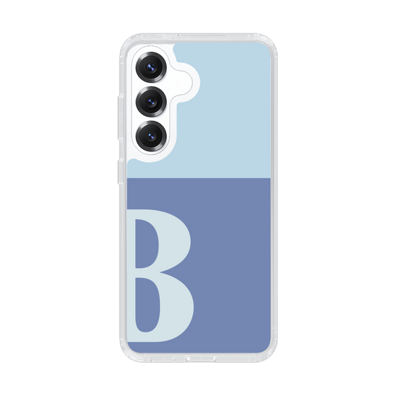Slim Protection Case［ Original - initial two tone - B blue ］