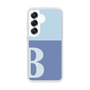 Slim Protection Case［ Original - initial two tone - B blue ］