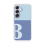 Slim Protection Case［ Original - initial two tone - B blue ］
