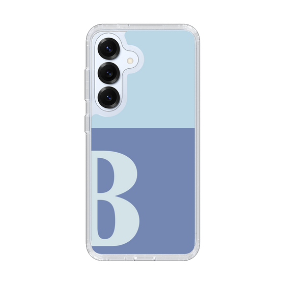 Slim Protection Case［ Original - initial two tone - B blue ］