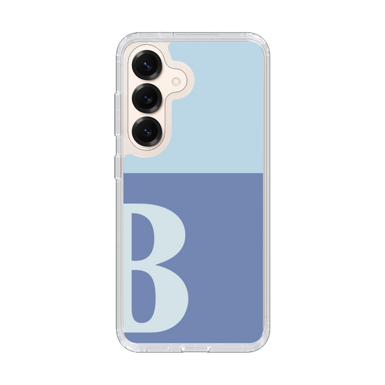 Slim Protection Case［ Original - initial two tone - B blue ］
